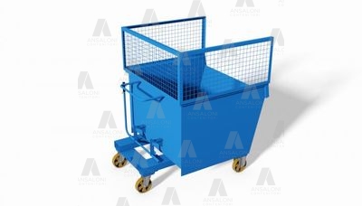 Ansaloni Contenitori srl | BENNA COMPLETAMENTE RIBALTABILE