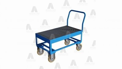 Ansaloni Contenitori srl | CARRELLO CON VASCA DI RACCOLTA