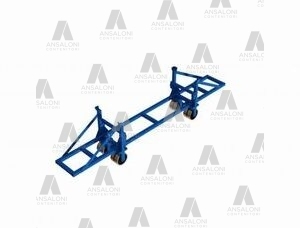 Ansaloni Contenitori srl | CARRELLO PORTA BARRE