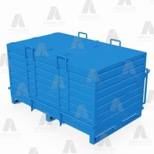 Ansaloni Contenitori srl | CONTENITORE FONDO APRIBILE
