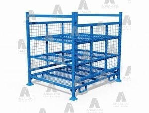 Ansaloni Contenitori srl | CONTENITORE IN RETE A RIPIANI