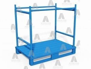 Ansaloni Contenitori srl | PALLET CON STRUTTURA SMONTABILE