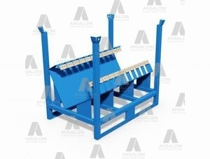 Ansaloni contenitori srl | STRUTTURA PORTA PIASTRE VERNICIATE 1
